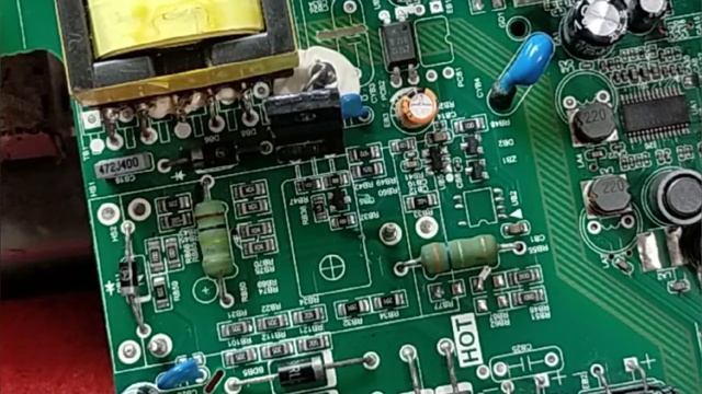 POWER SUPPLY TV LED POLYTRON :TRANSISTOR MOSFET смотреть онлайн