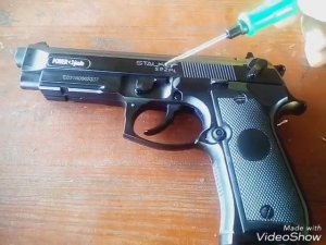 Разборка, сборка, ремонт пневматического пистолета Stalker своими руками.