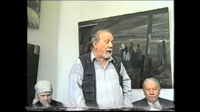 Открытие выставки 60 лет Победы, МГАХУ памяти 1905г. 5 мая 2005г. смотреть онлайн