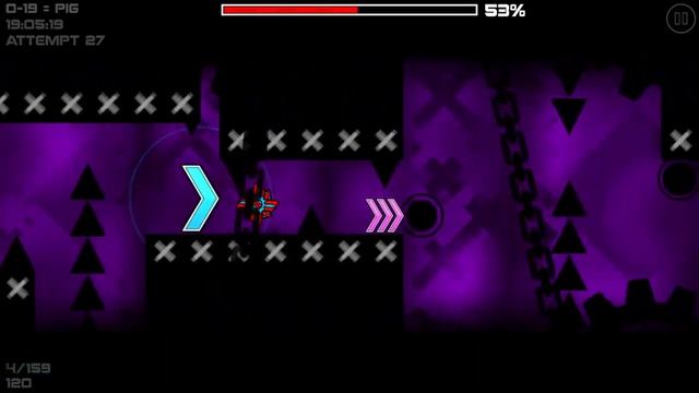 Enchanted Enigma 100% by Pryanik123 (Extreme Demon?) | Geometry Dash 2.11 смотреть онлайн