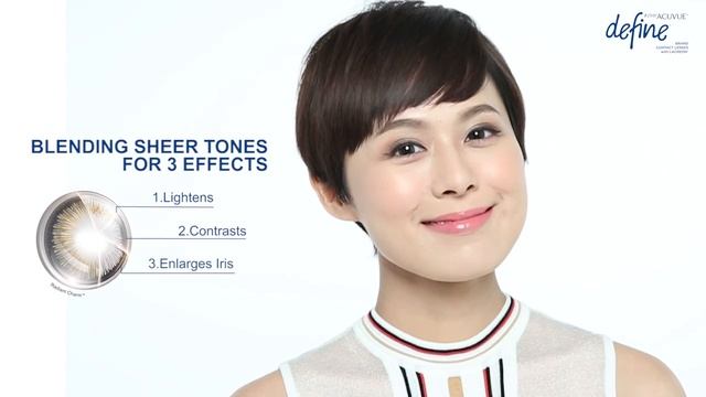 Xiao Yu wearing ACUVUE(R) DEFINE(R) Radiant Charm(TM) смотреть онлайн