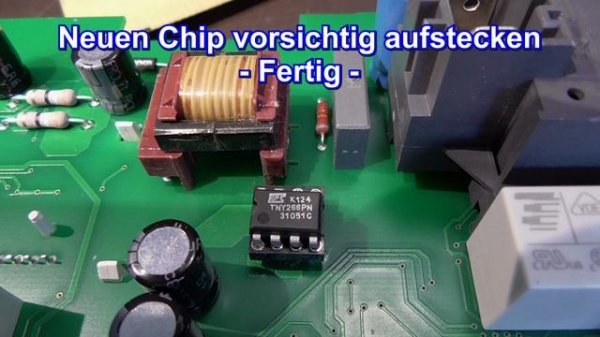 Bosch/Siemens Trockner - häufige Fehlerquelle - IC TNY266PN defekt