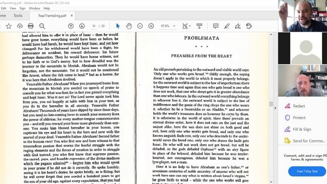 The Meaning of Life (Day Five) - Kierkegaard's Fear and Trembling: "Preamble From The Heart" смотреть онлайн