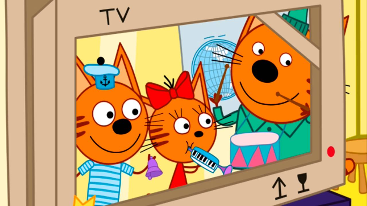 ПАЗЛ ТРИ КОТА - Развивающий мультфильм для детей "Пазлы" Познавательный мультик для малышей смотреть онлайн