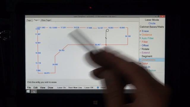 Laser Templator - Checking Distances смотреть онлайн