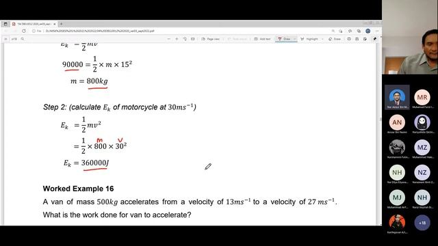 DBS10012 DEE 1B WEEK 7 WORK, ENERGY & POWER PART 3 смотреть онлайн