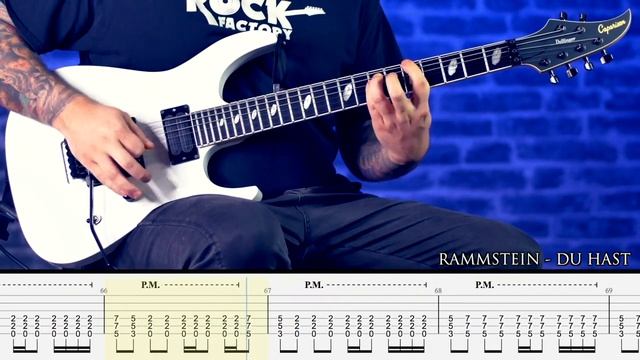 TAB RAMMSTEIN - Du Hast (гитарные табы) смотреть онлайн