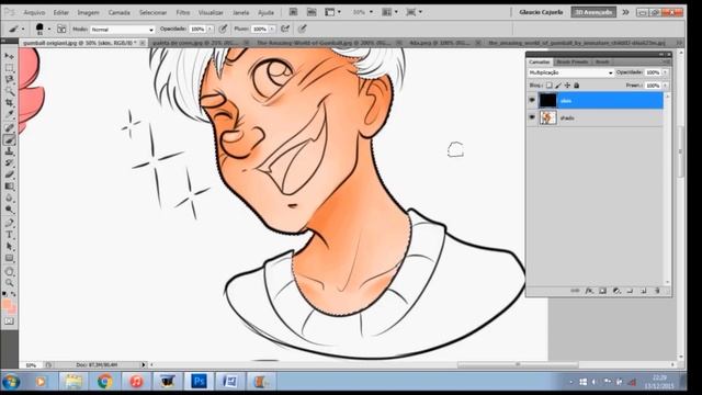 How to Blend Tones and Add Hair Light (Voice Over Tutorial) || Gabi Tozati смотреть онлайн