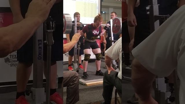 Blake Lehew 300 kg (661 lbs) squat @ 73.6 kg bwt смотреть онлайн