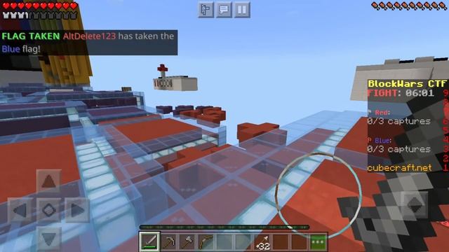 Cubecraft захват флага в майнкрафт сервер