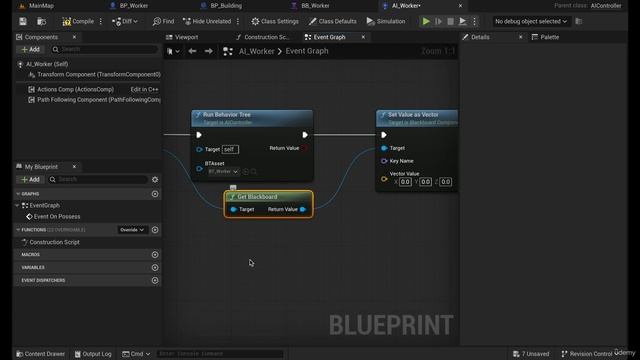 5-4 -Move character with AI смотреть онлайн