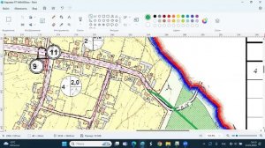 Часть 1.2 Выбор территории и направления ходов