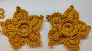 Ирландское кружево для начинающих. Цветочек.