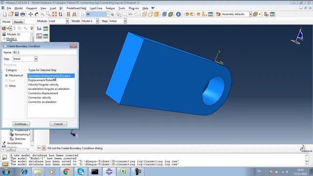 10-Finite Elements Simulations by ABAQUS - 3D Connecting Lug смотреть онлайн