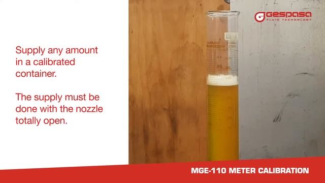 MGE110 How To Calibrate