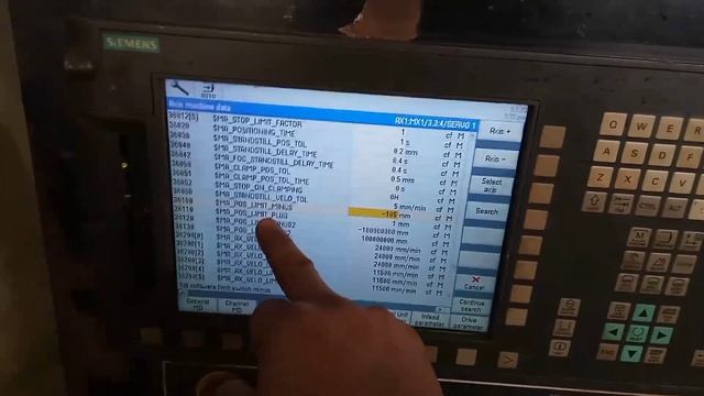 How to change Axis limit in SIEMENS 828D basic# X and Z axis limit change# Siemens parameter change смотреть онлайн