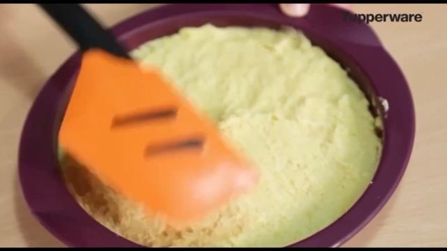Сливочно-малиновый кекс к чаю. Силиконовая форма Принцесса малая 16 см Tupperware смотреть онлайн