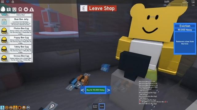 СИМУЛЯТОР ПЧЕЛОВОДА САМЫЕ ТОПОВЫЕ ПЧЕЛЫ! - 4600 РОБУКСОВ ROBLOX BEE SWARM SIMULATOR смотреть онлайн