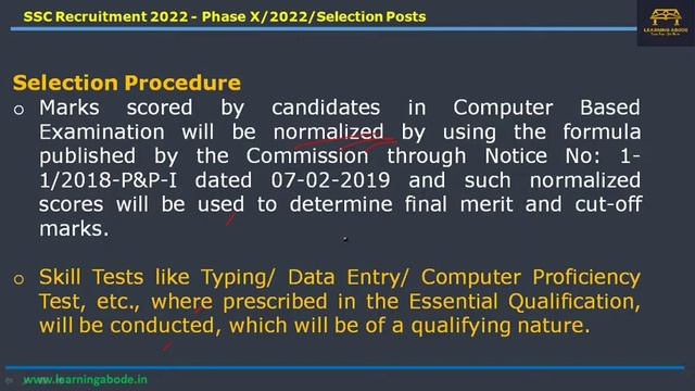 SSC Phase 10 notification 2022 | SSC Selection Posts Phase 10 new vacancy смотреть онлайн