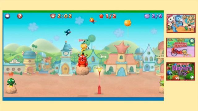 Henry Hugglemonster . Disney Game . Henry's Roarsome Rescue . KID SURPRISE смотреть онлайн