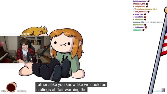 Tubbo Reacts To Girlfriend Stories ANIMATED!