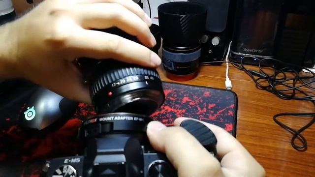 DuDe_Sweed Photo Review : Viltrox EF-M1 Adapter (EF To M4/3 Mount) Thai Sound Ver.