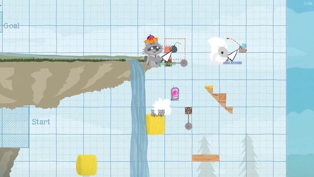 [12] Barn House Derby (Let's Play Ultimate Chicken Horse w/ GaLm and friends) смотреть онлайн