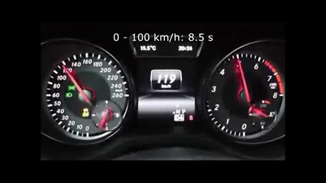 Mercedes CLA 200 Coupé 156 HP Acceleration смотреть онлайн