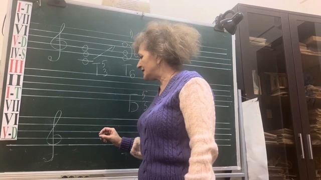 Дистанционный урок по сольфеджио «Построение мажорного трезвучия и его обращений от звука» смотреть онлайн