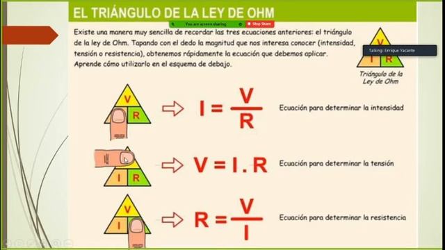 Resistencias y Ley de OHm смотреть онлайн
