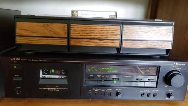 Nakamichi CR-3A 3-Head Tape Deck Sound Demonstration смотреть онлайн
