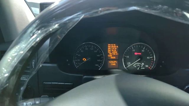 Sprinter 415 cdi reset painel troca de óleo revisão serviço A/B com volante multifuncional смотреть онлайн