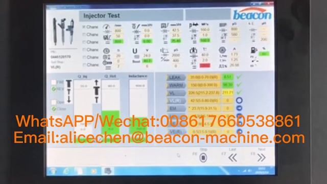 EPS205 test video common rail injector test bench piezo injector tester generate injector code смотреть онлайн