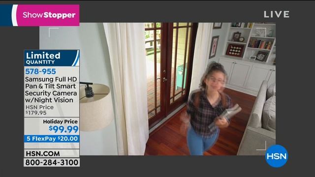 Samsung 1080p Full HD Pan Tilt Smart Security Camera смотреть онлайн