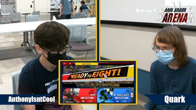 AAA48 WSF AnthonyIsntCool (Cloud, Wolf) vs Quark (Sheik, Mr. Game & Watch) смотреть онлайн