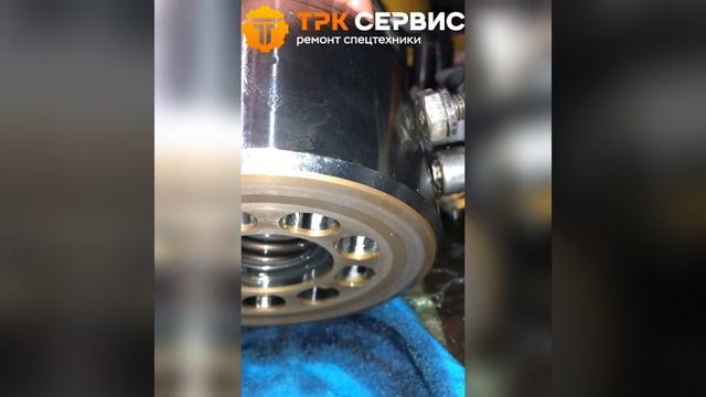 Ремонт основного гидравлического насоса KOMATSU D65PX-15 часть 3 смотреть онлайн