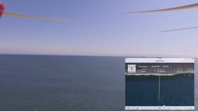Dji Phantom 3 - 10,000 ft into the ocean смотреть онлайн