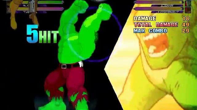 MvC2 Hulk Double Gamma Quake смотреть онлайн