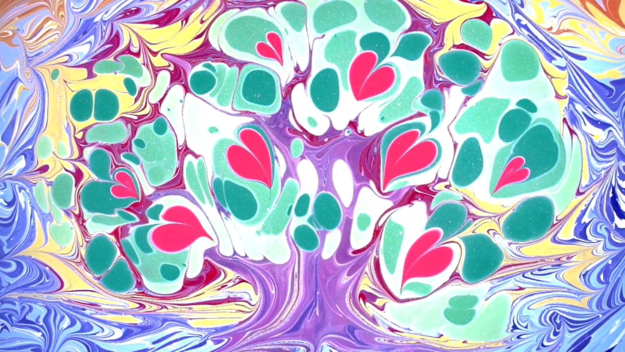 Стая ворон над пшеничным полем. Отражение Ван Гога на воде. Эбру смотреть онлайн