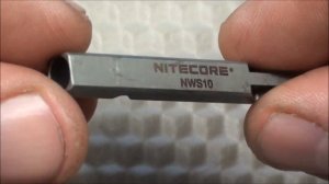 Nitecore NWS10 Titanium Whistle Review by TheUrbanPrepper