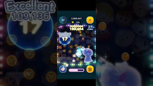 Disney Tsum Tsum - Fairy Godmother - Lv.13 - SL.5 смотреть онлайн
