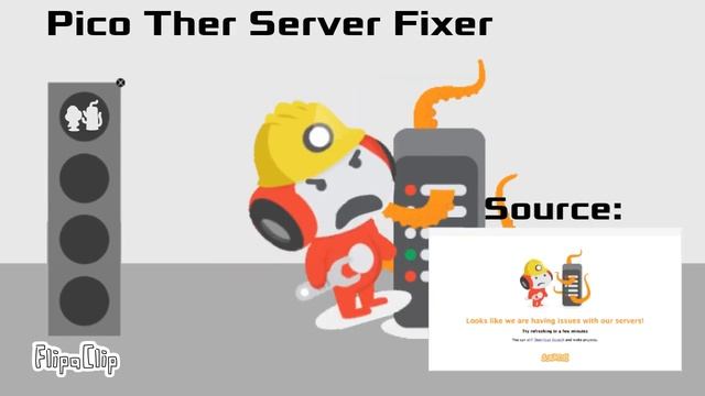 Something Went Wrong Island | Pico The Server Fixer ANIMATED смотреть онлайн