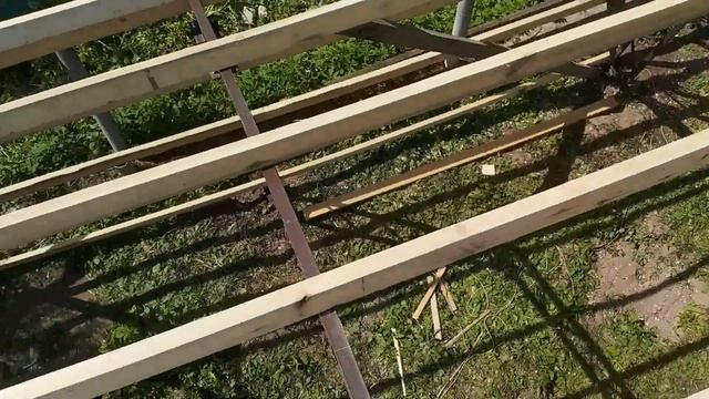 ГАРАЖ ЗА НЕДОРОГО ✅Инструкция по постройке✅ сборный гараж из профнастила - строим сами. ✅