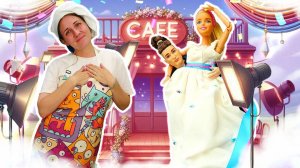 Кафе куклы Барби – В кафе снимают фильм. Игры в куклы Барби для девочек