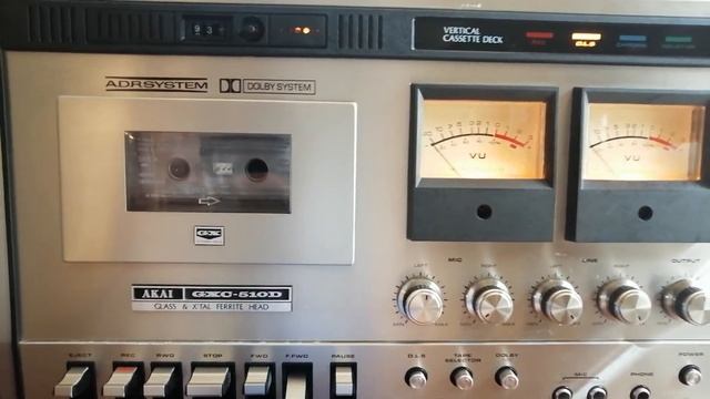 AKAI GXC-510D cassette player смотреть онлайн