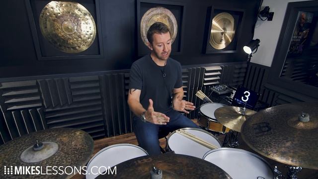 Drum Lesson - Smooth Triplet Fill - by Mike Johnston смотреть онлайн