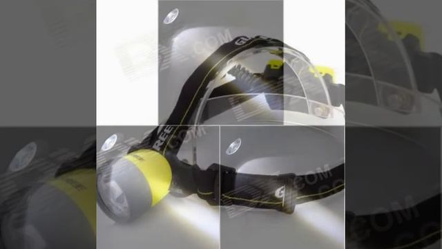 GLAREE W10 Multi-functional 70lm 4-LED 4-Mode White Light Headlight - Yellow + Black (3 x AA) смотреть онлайн