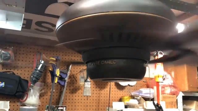From the Archives: Monte Carlo Grand Prix ceiling fan (After pull chain switch replacement) смотреть онлайн