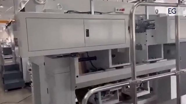 Линия для производства бумажных пакетов с ручками ZB460RS смотреть онлайн