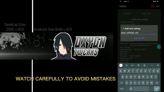 NEW SETEDIT CODE FOR CODM | Optimize Your Game Access 90FPS On Any Games - Oxygn Tweaks смотреть онлайн